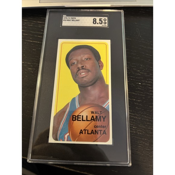1970 Topps Walt Bellamy #18 SGC 8.5 NM-MT+ Atlanta Hawks HOF 